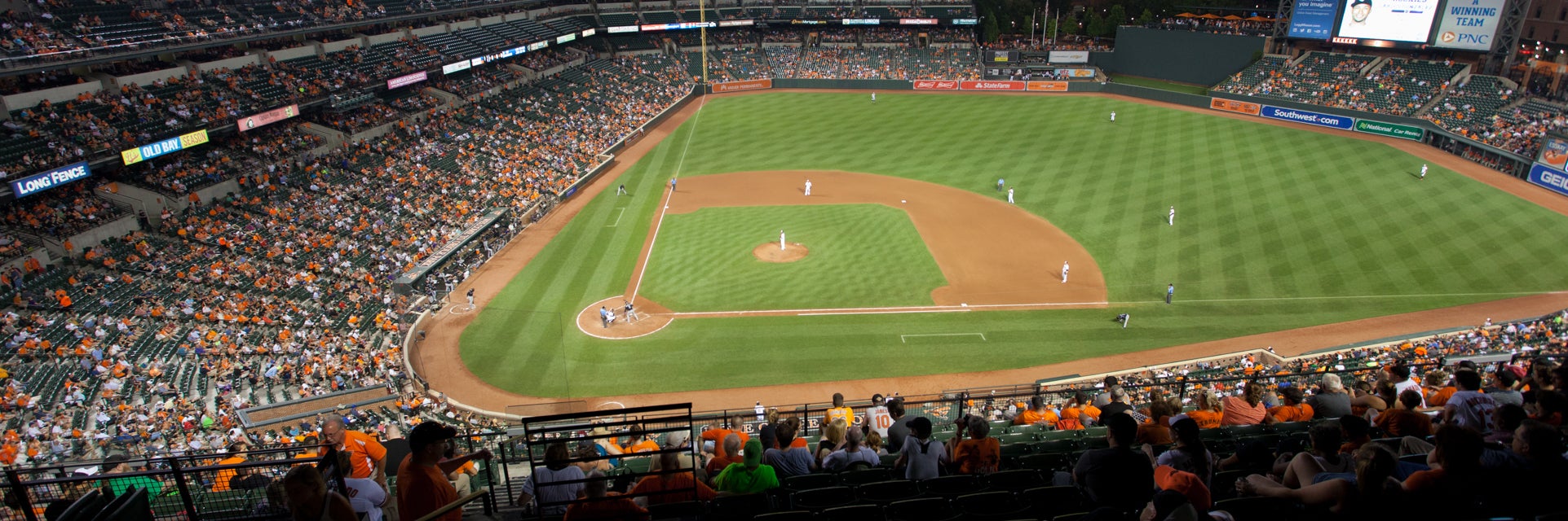 Seat view from Upper Box - Infield
