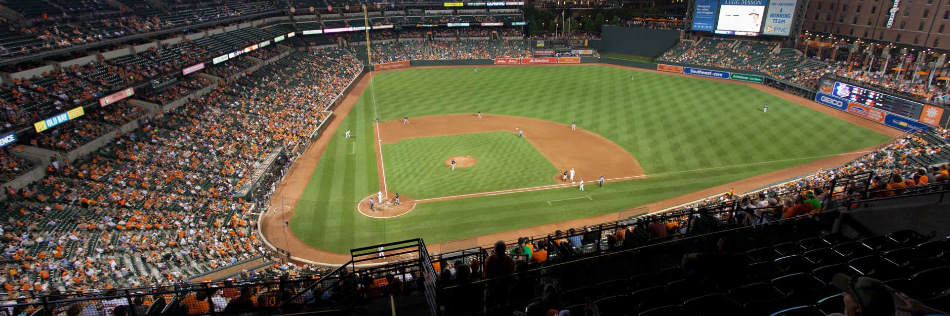 Seat view from Upper Box - Infield