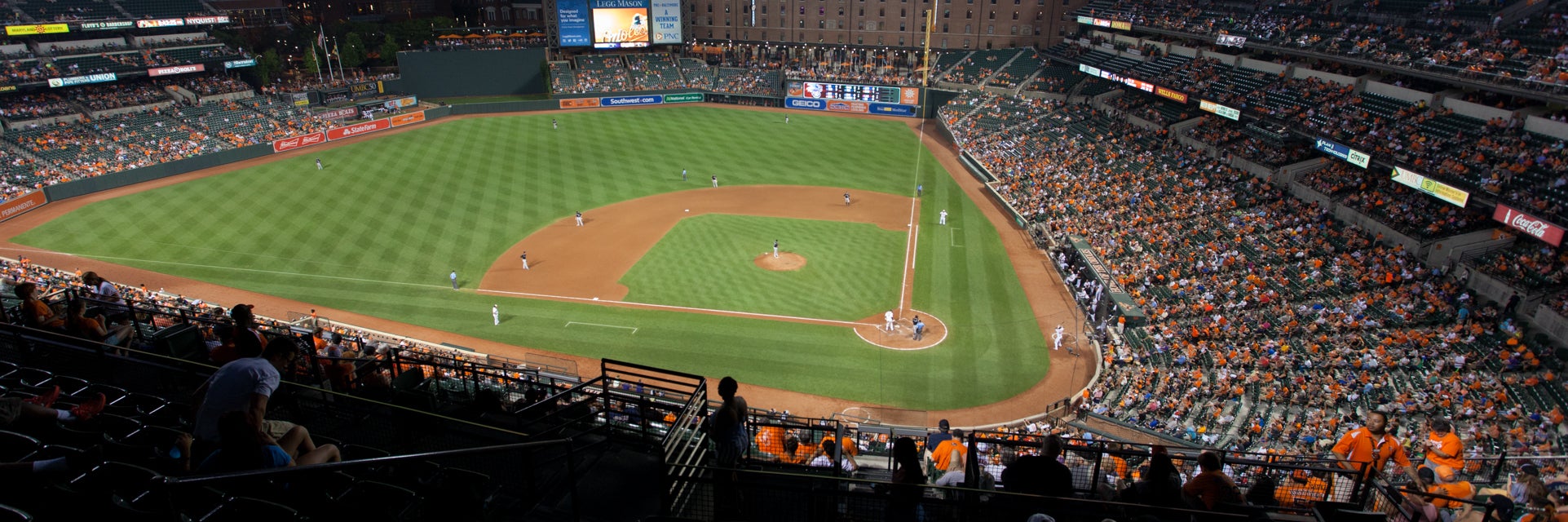 Seat view from Upper Box - Infield