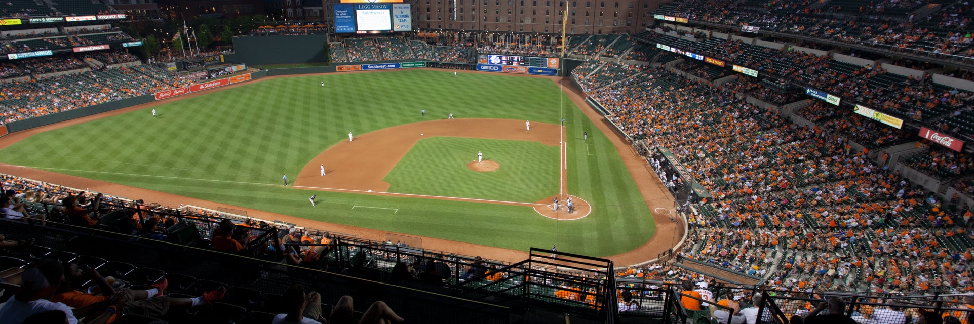 Seat view from Upper Box - Infield
