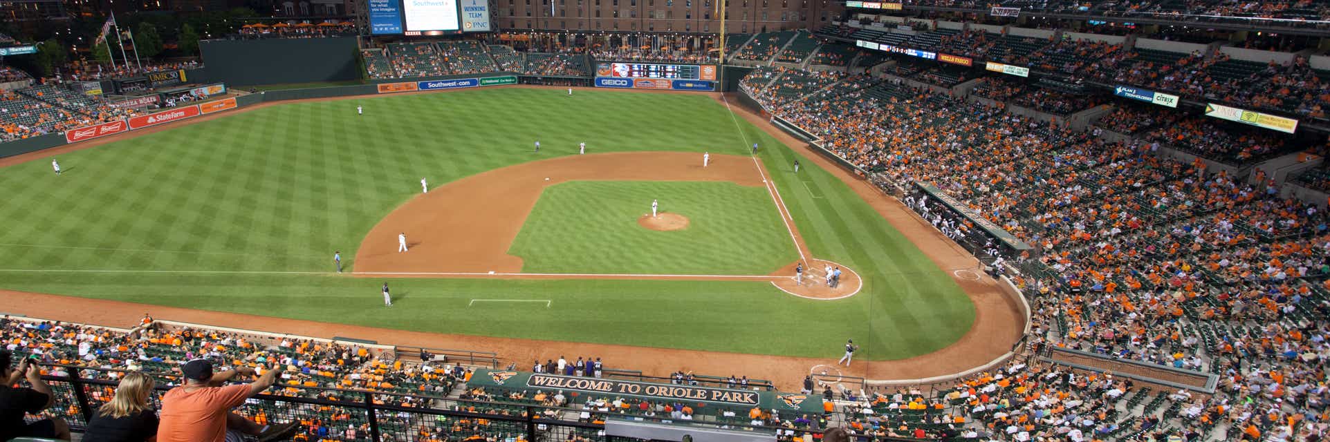 Seat view from Upper Box - Infield