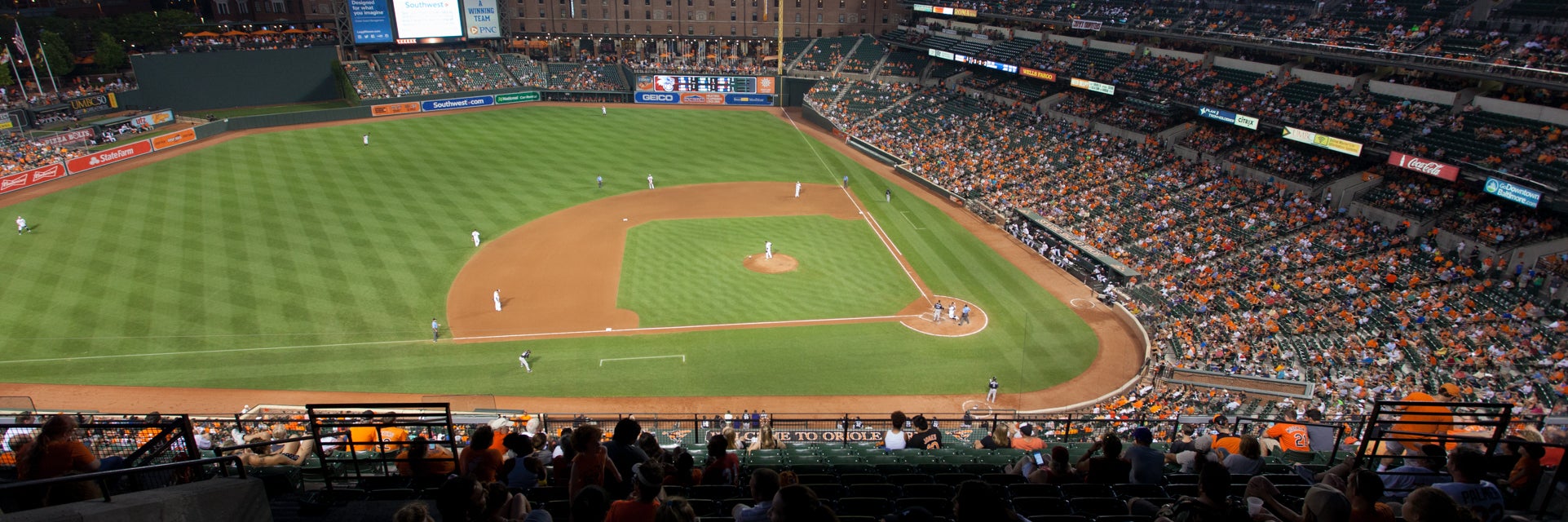 Seat view from Upper Box - Infield