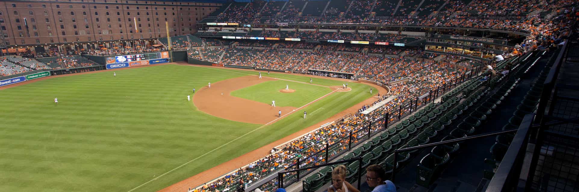 Seat view from Upper Box - Outfield
