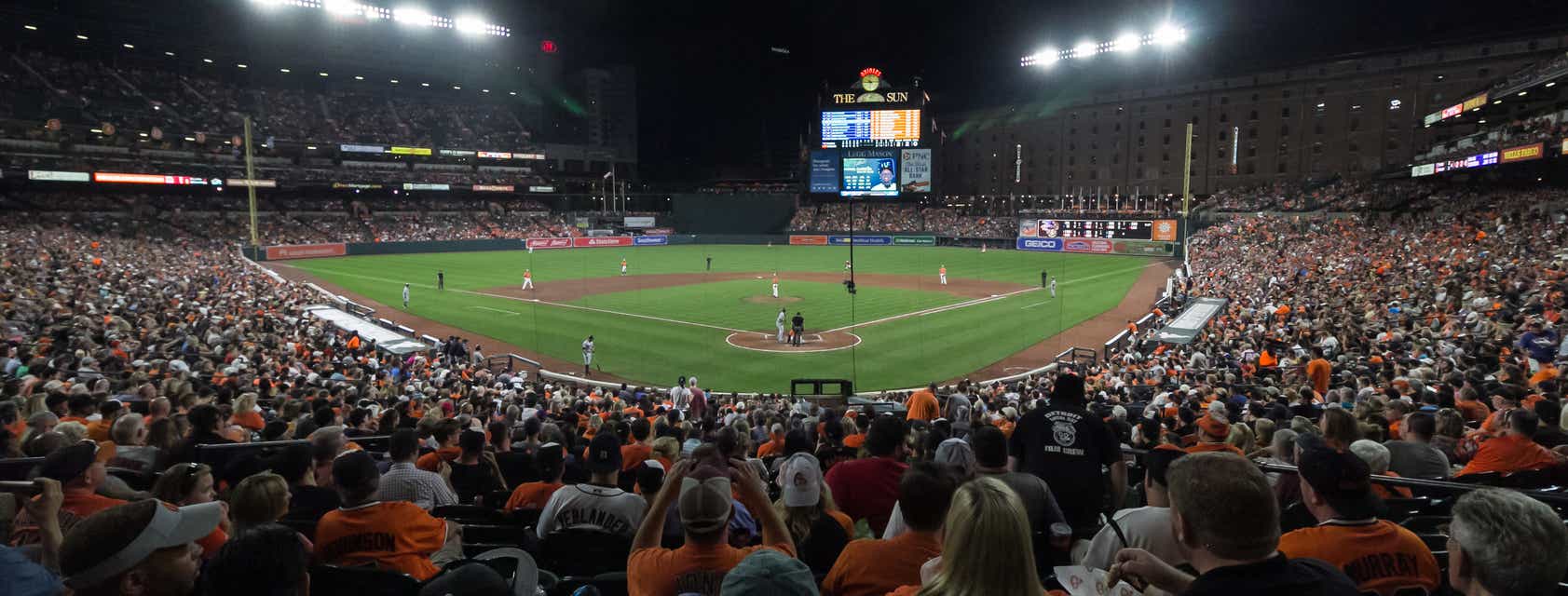 Seat view from Field Box