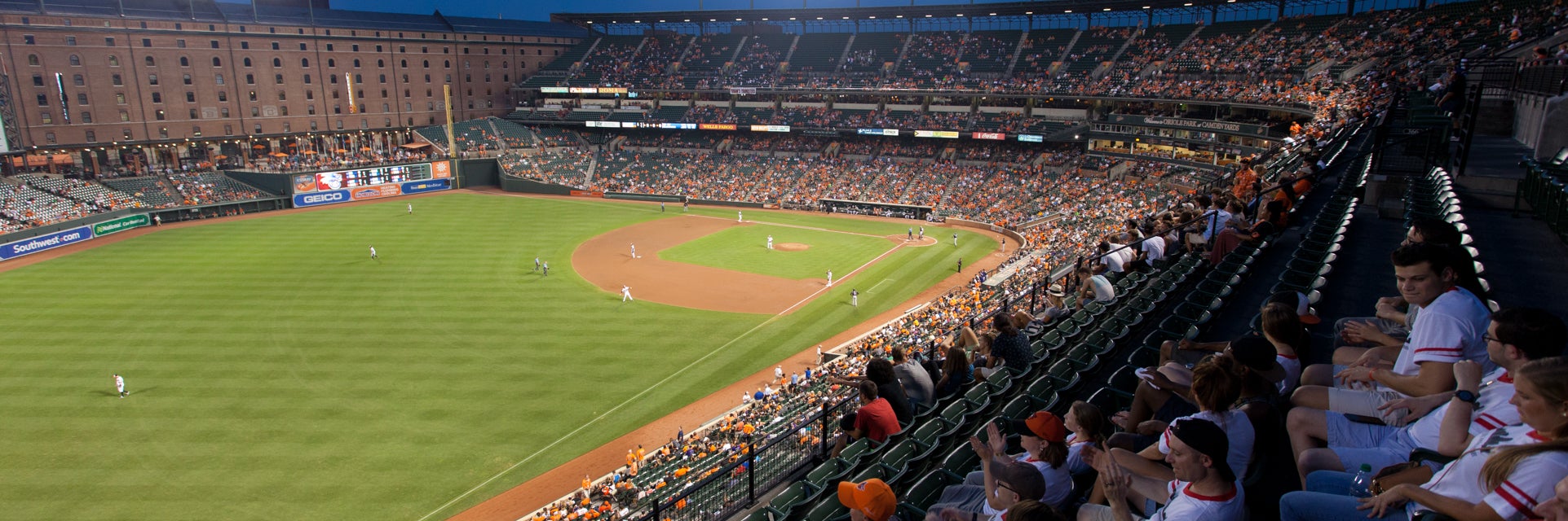 Seat view from LF Upper Reserved