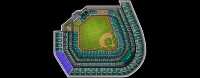 Seat view from Upper Box LF Corner