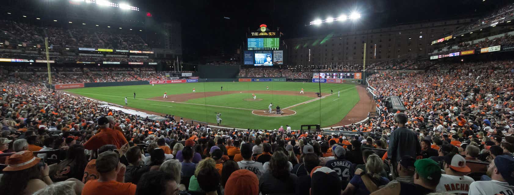 Seat view from Field Box