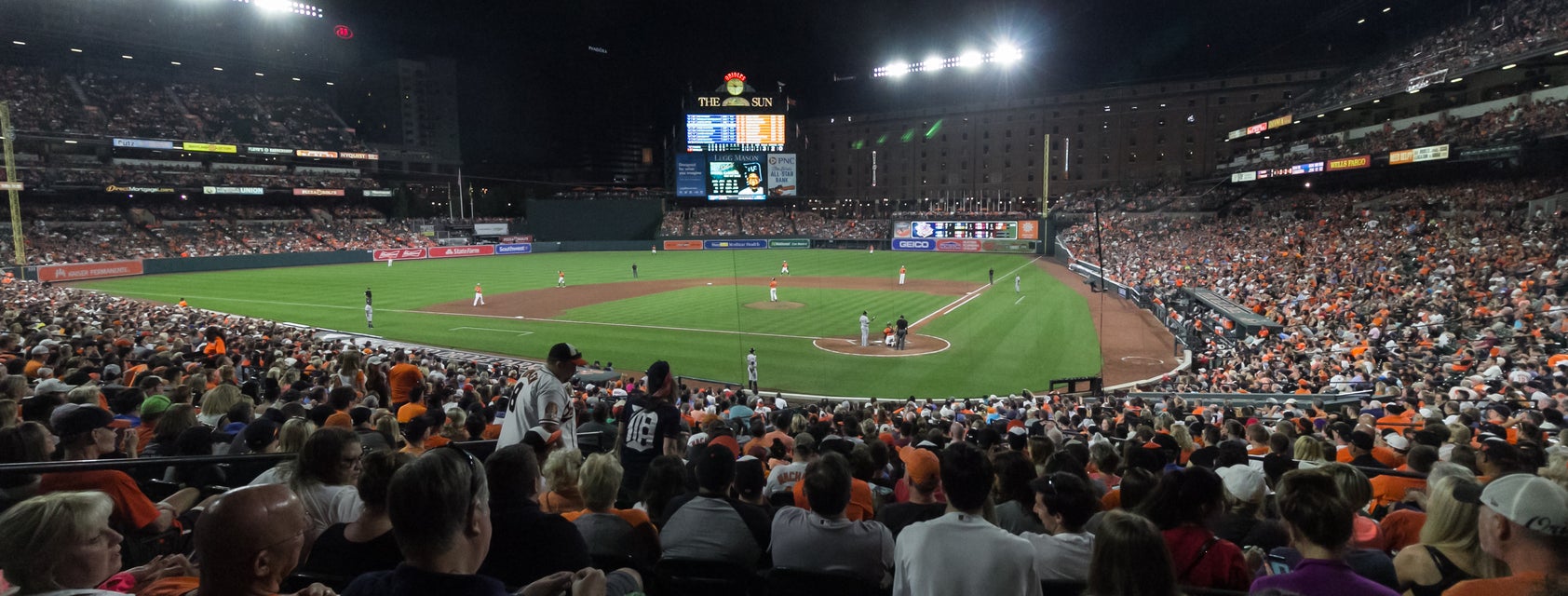 Seat view from Field Box