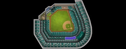 Seat view from Terrace 3B Dugout