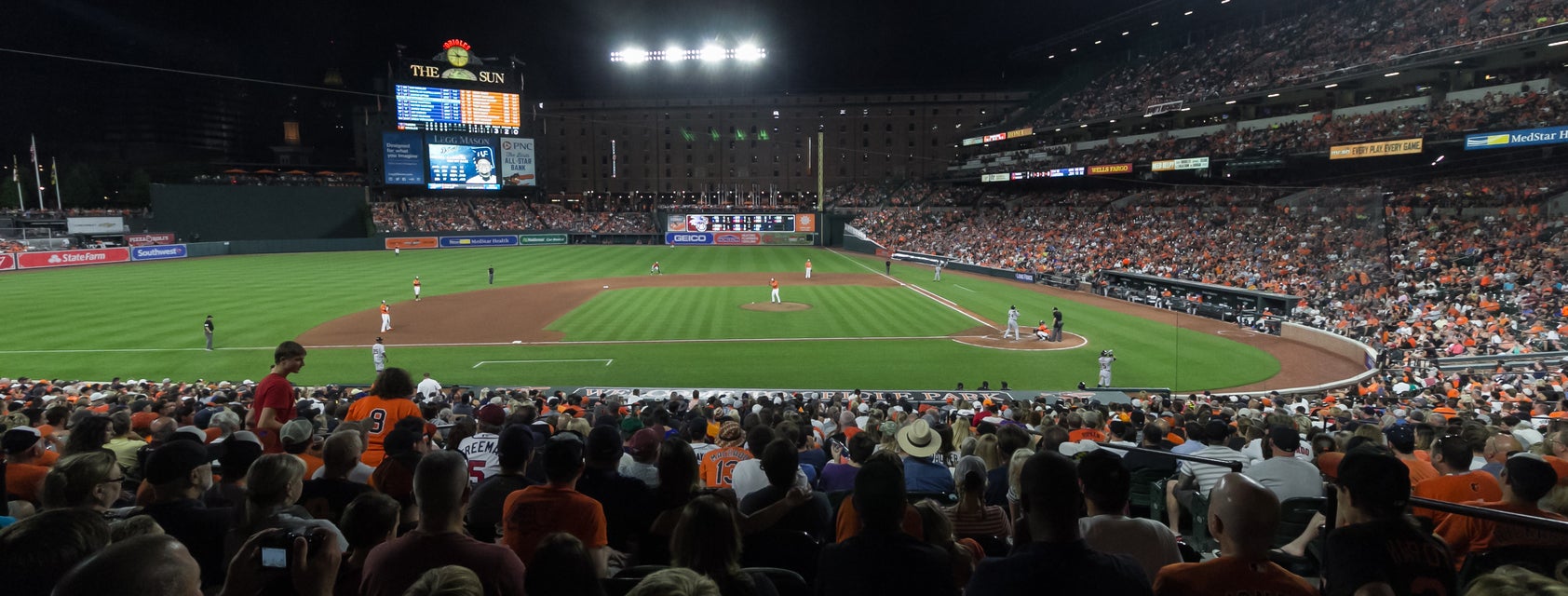 Seat view from Field Box
