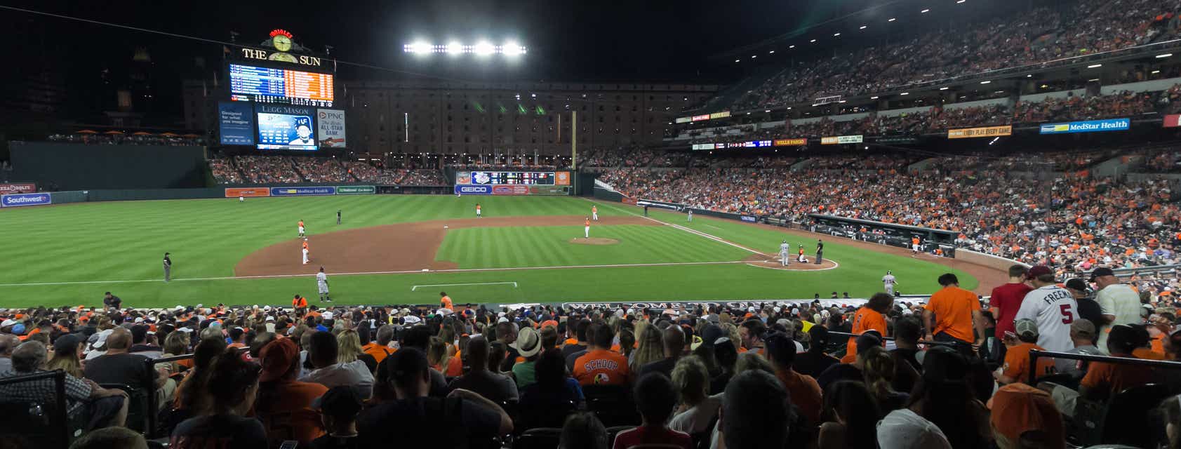 Seat view from Field Box