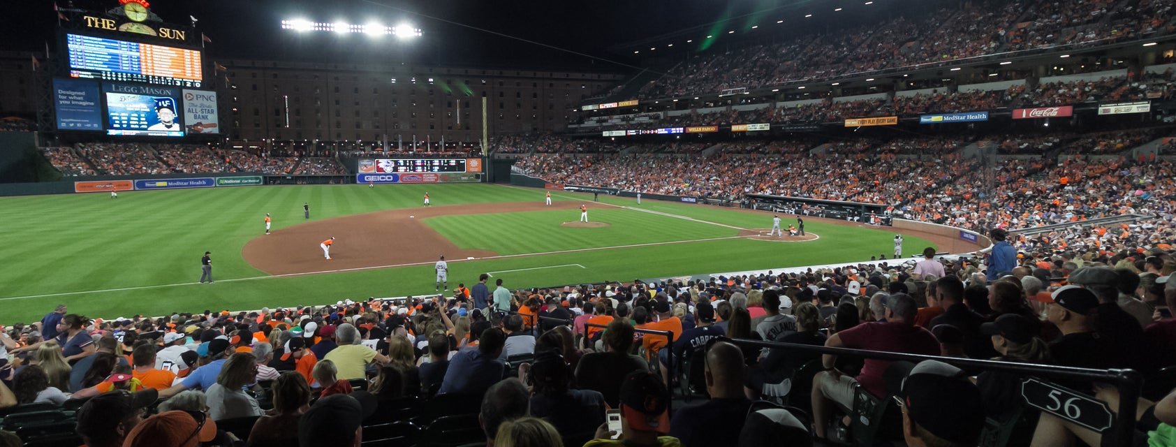 Seat view from Field Box