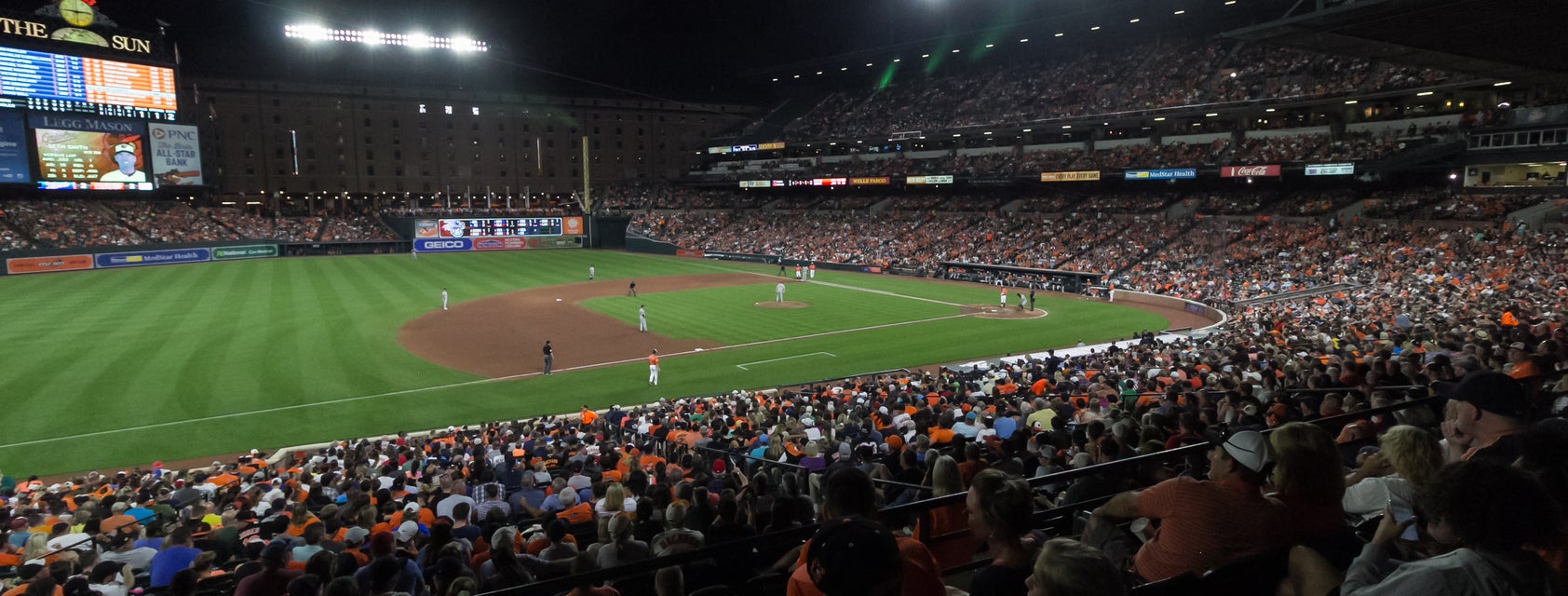 Seat view from Lower Reserve - Outfield