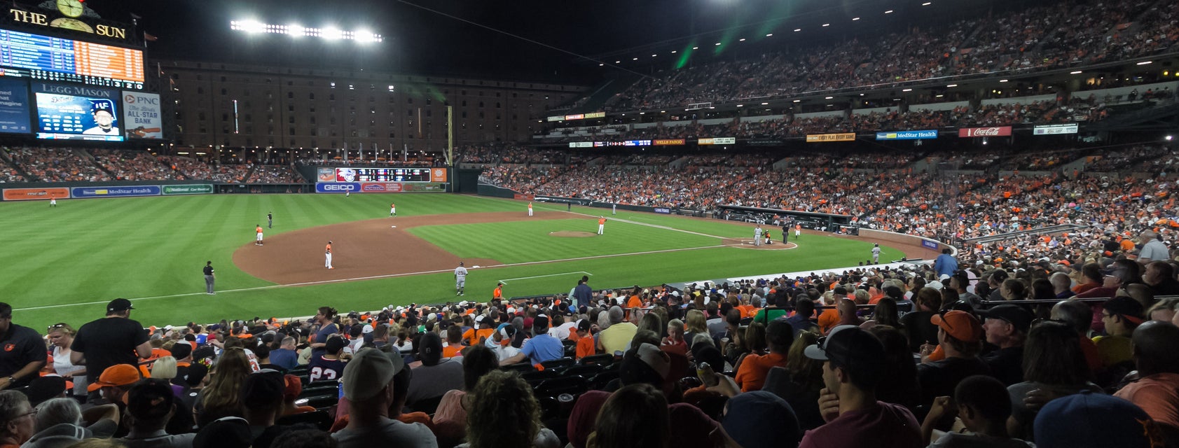 Seat view from Field Box II