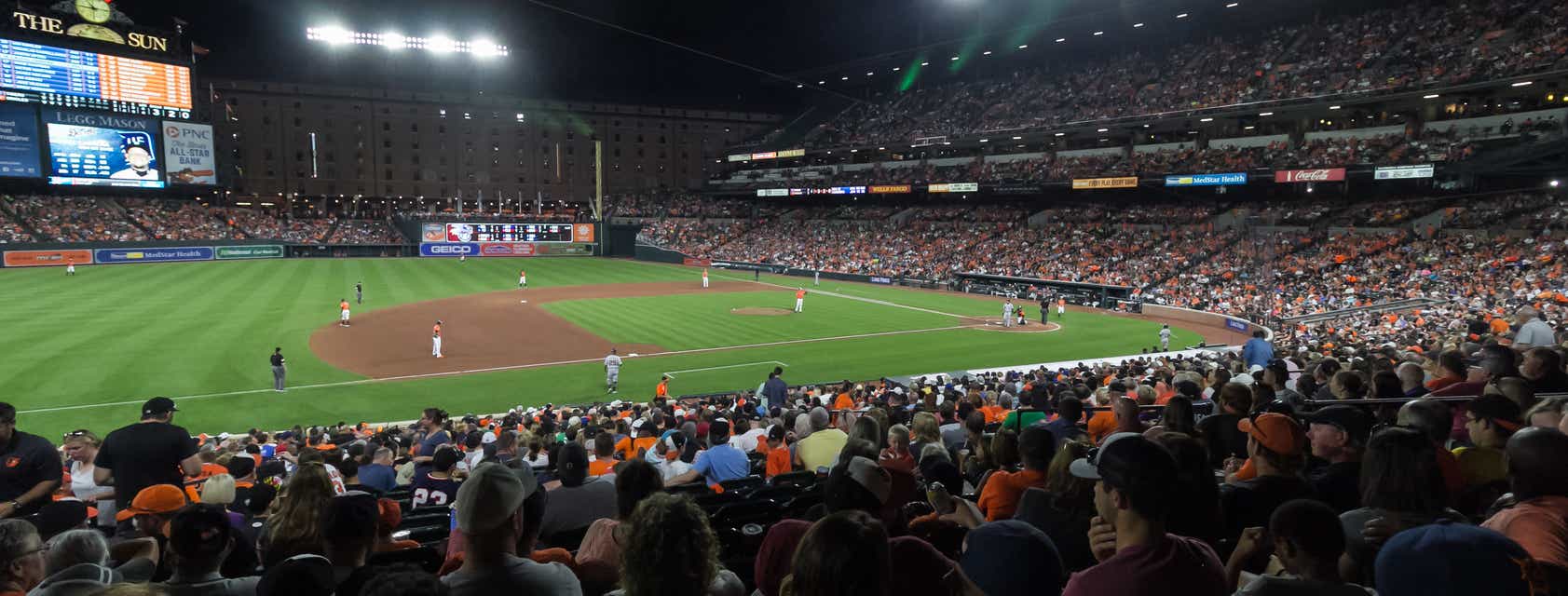 Seat view from Field Box II