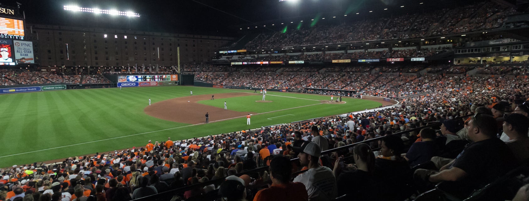 Seat view from Terrace Box - Outfield
