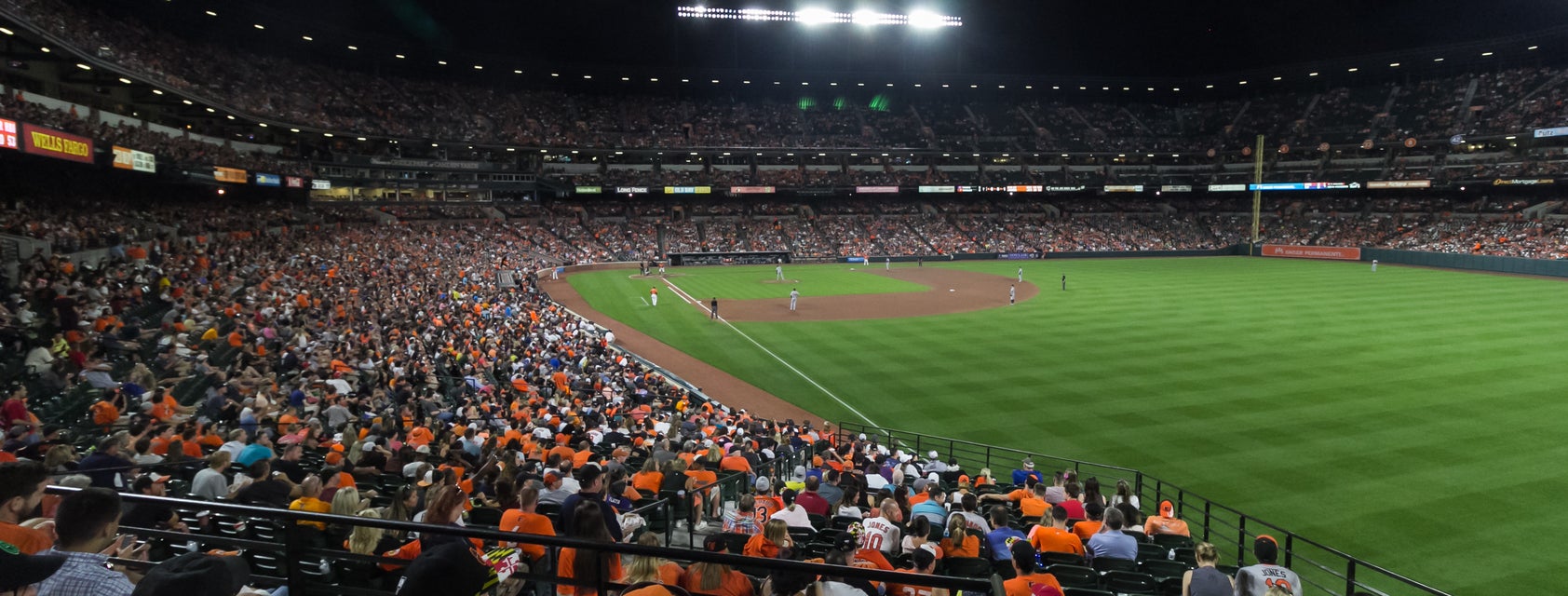 Seat view from Terrace Box - Outfield