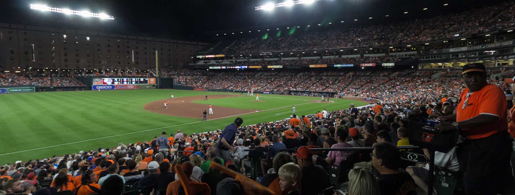 Seat view from Lower Box