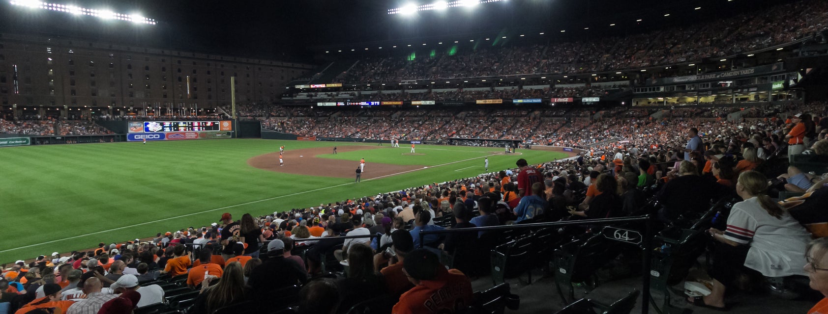 Seat view from LF Lower Box