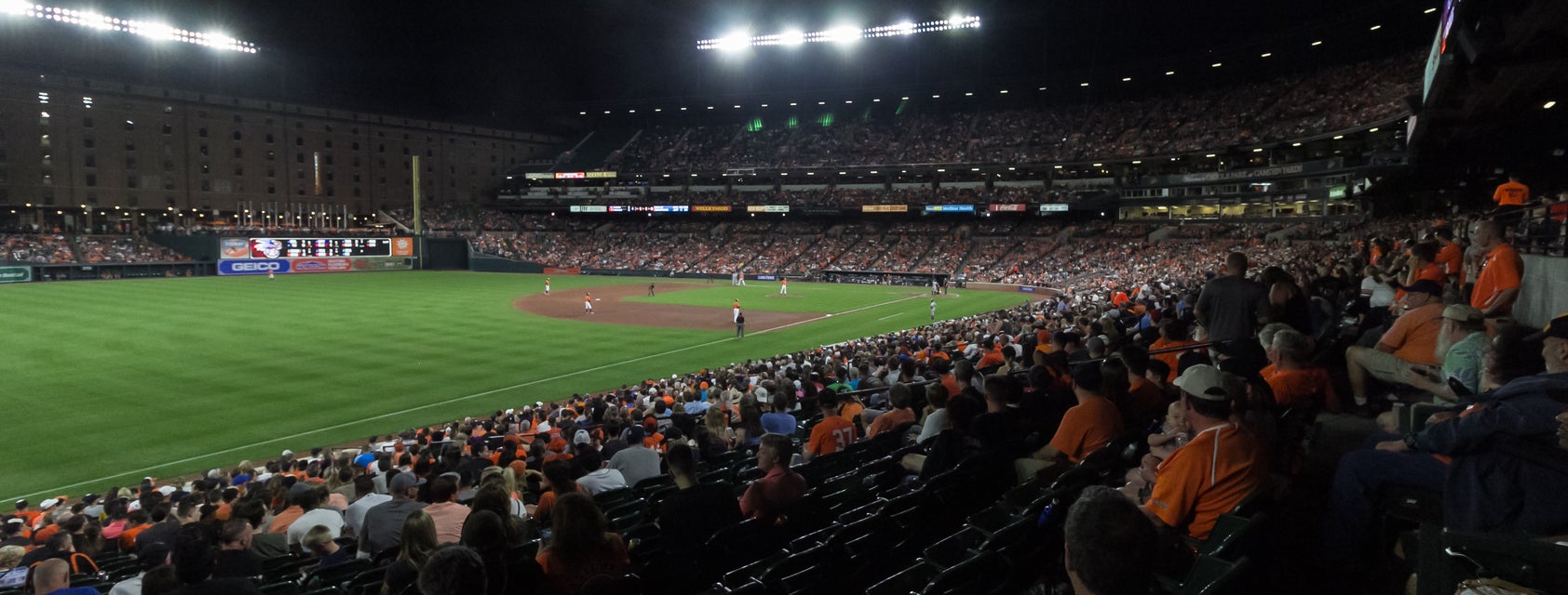 Seat view from LF Lower Box