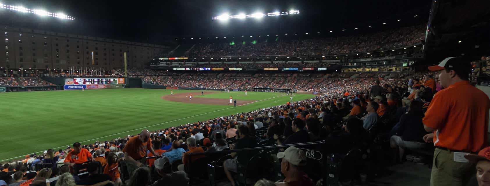 Seat view from LF Lower Box