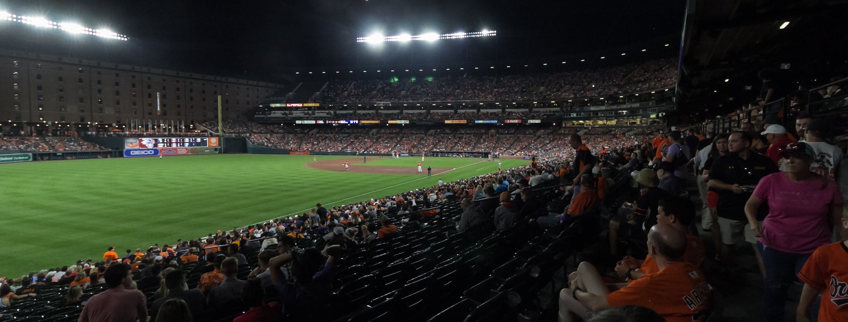 Seat view from LF Lower Box