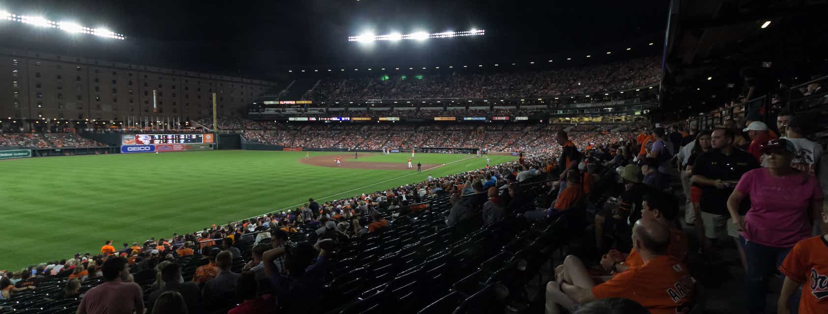 Seat view from LF Lower Box