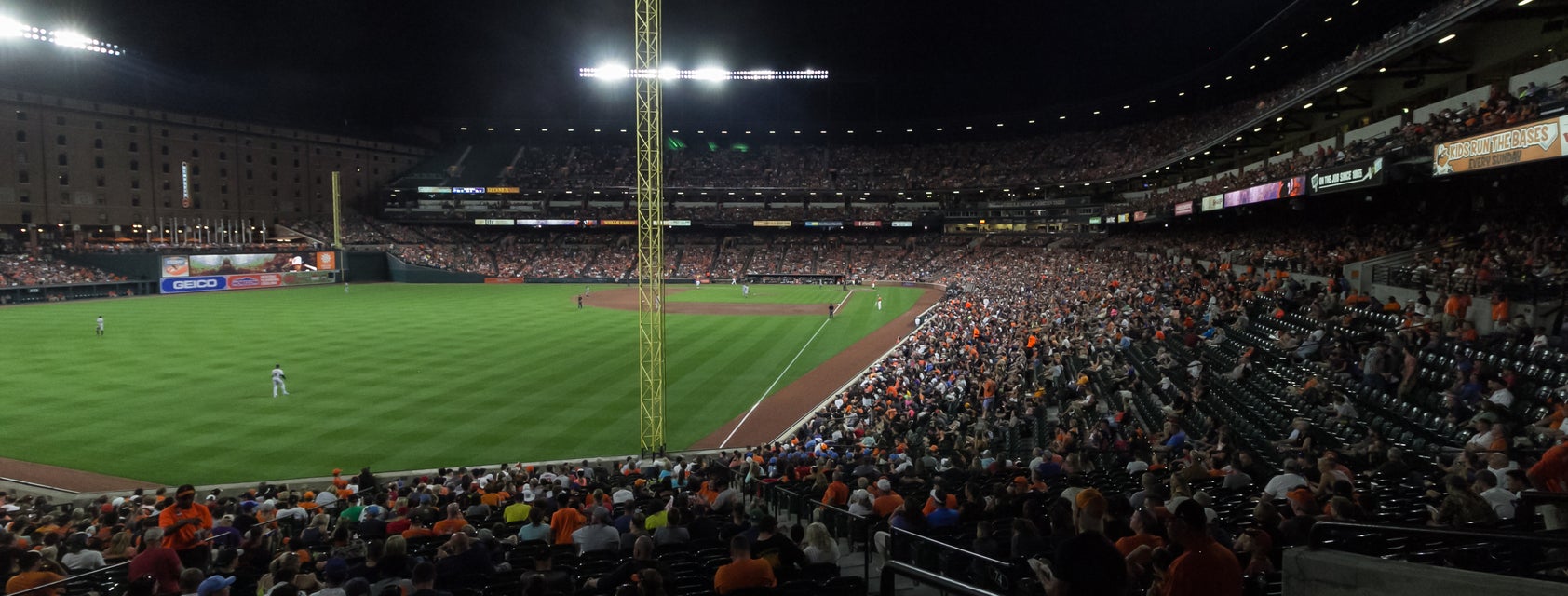 Seat view from Lower Reserve - Outfield