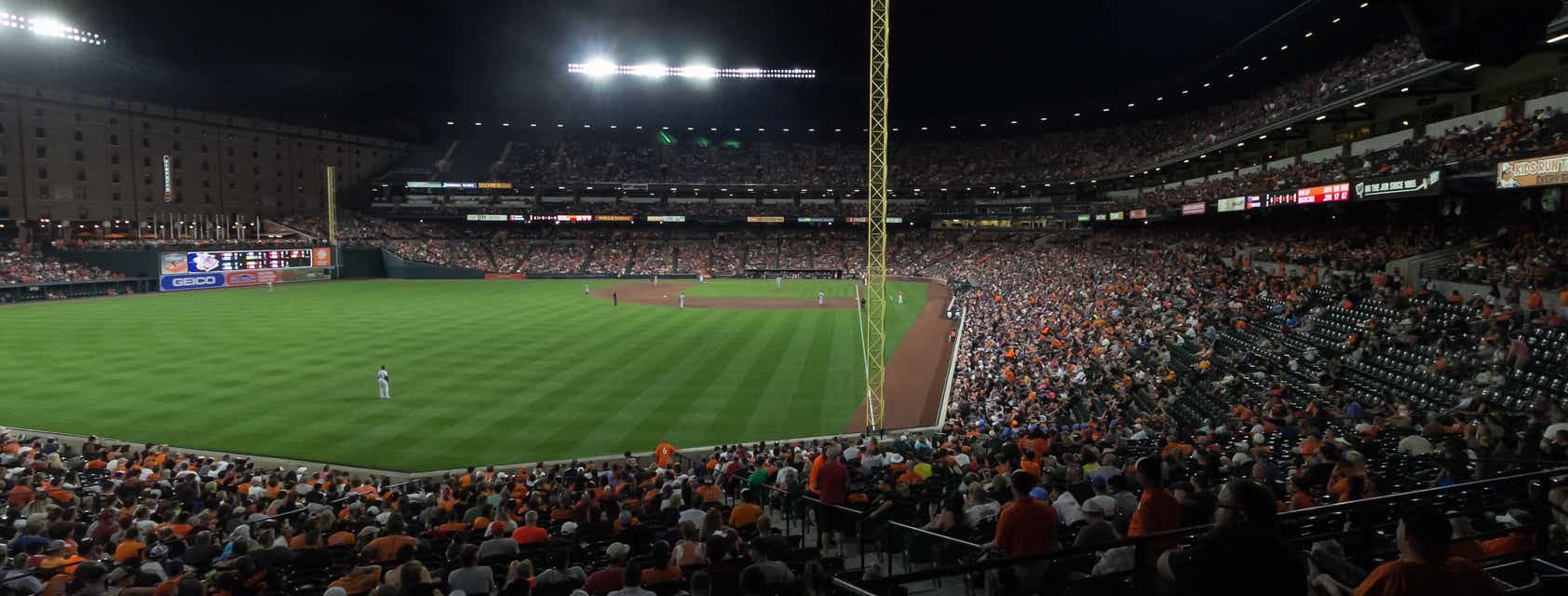 Seat view from Lower Reserve - Outfield