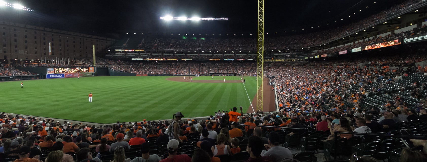 Seat view from LF Lower Box