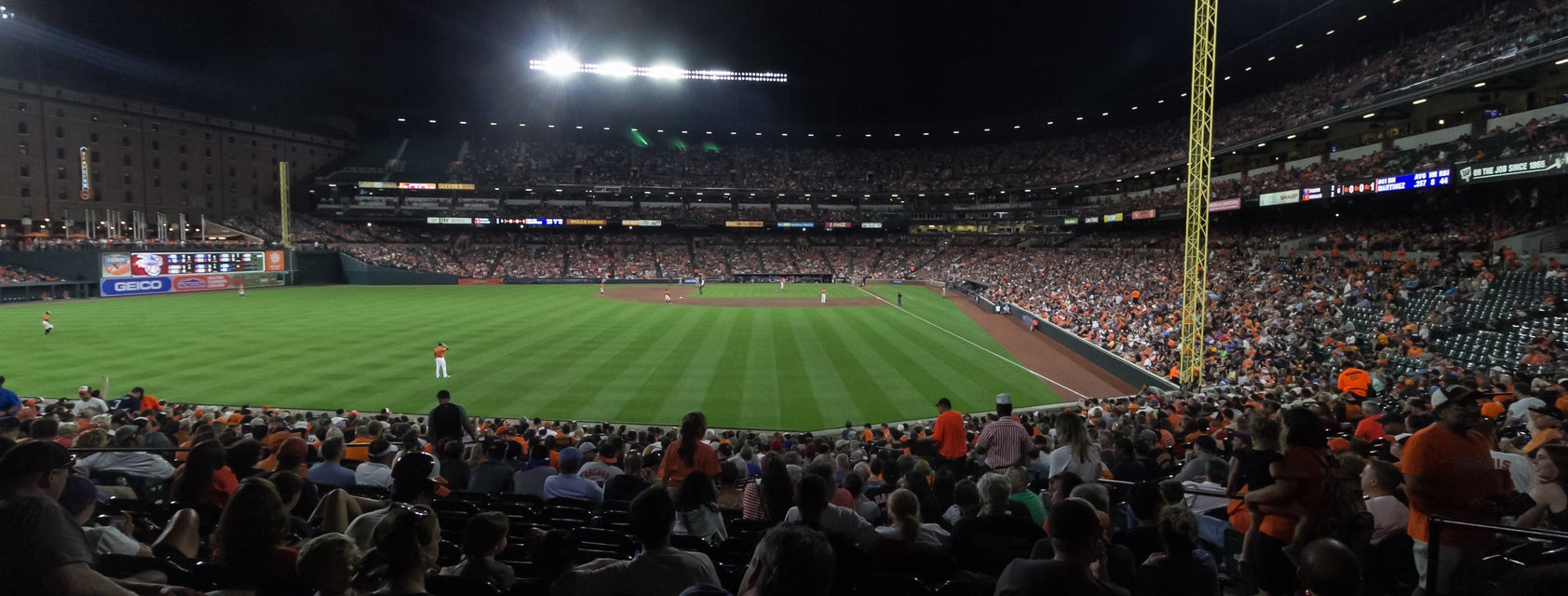 Seat view from LF Lower Box