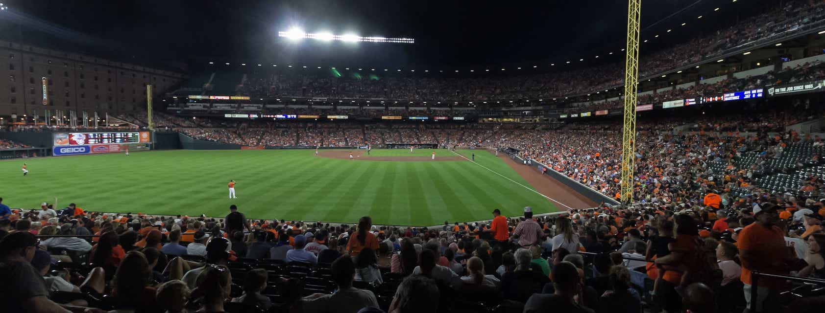 Seat view from LF Lower Box
