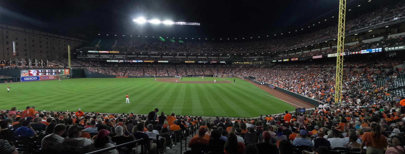 Seat view from LF Lower Box