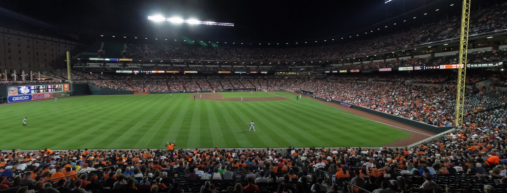 Seat view from Lower Reserve - Outfield