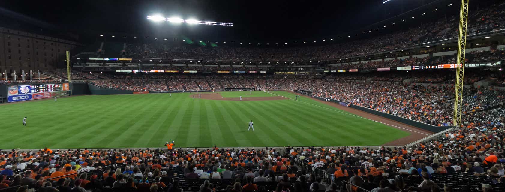 Seat view from Lower Reserve - Outfield