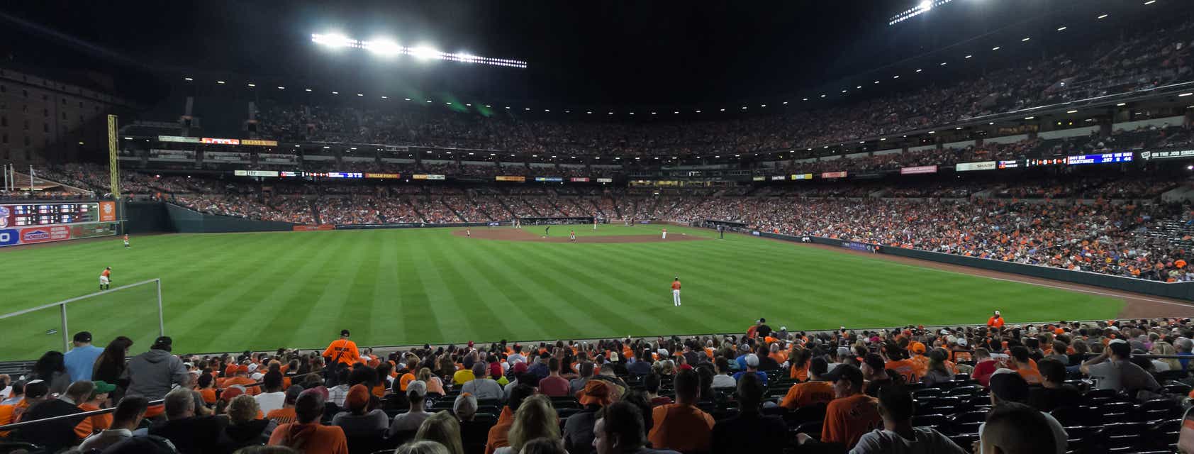 Seat view from LF Lower Box