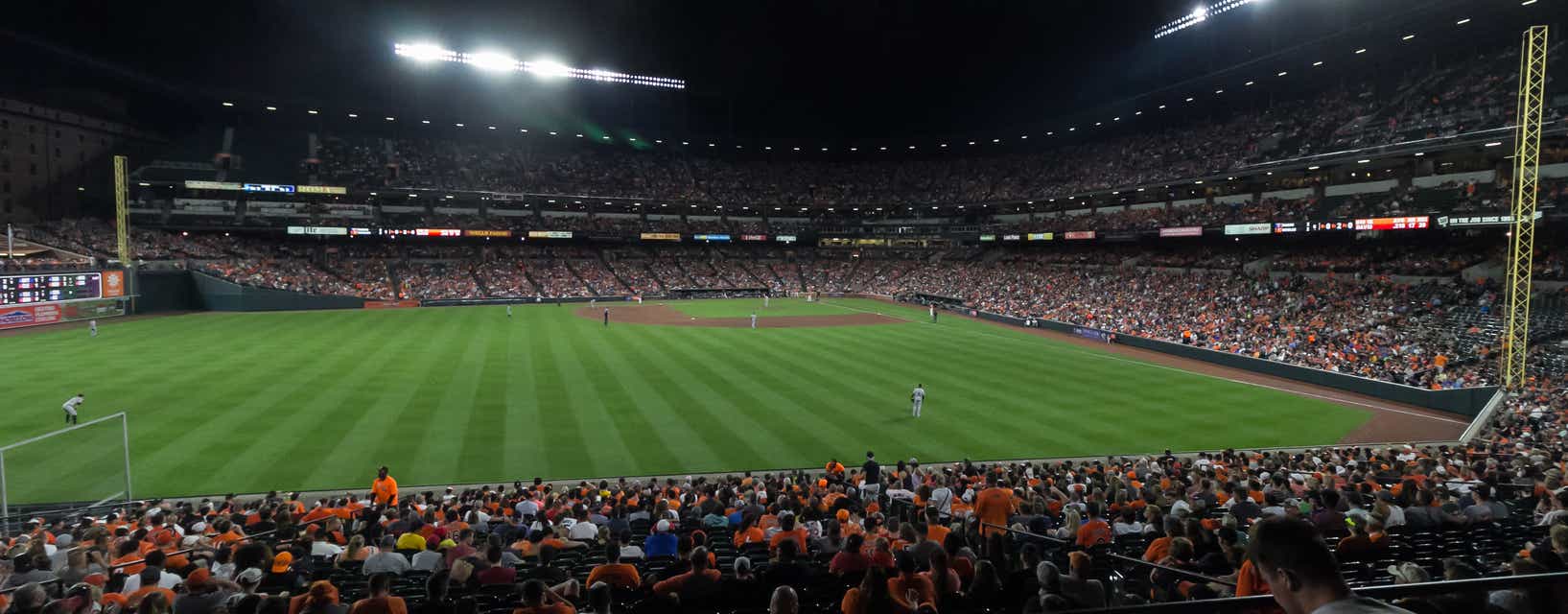 Seat view from Lower Reserve - Outfield