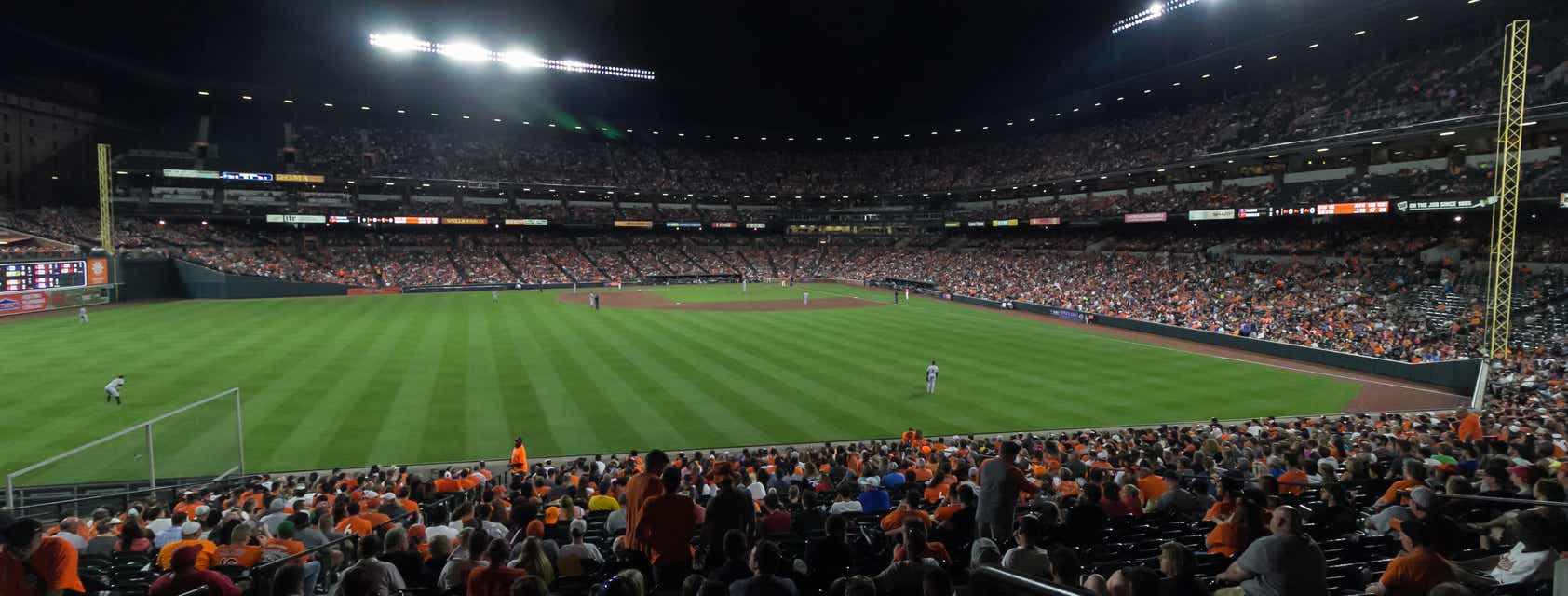 Seat view from Lower Reserve - Outfield
