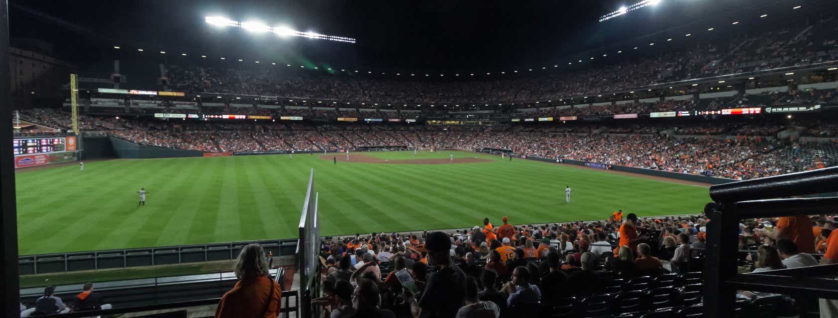 Seat view from Lower Reserve - Outfield