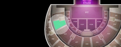 Seat view from Middle