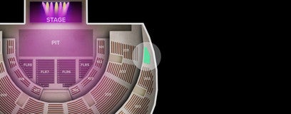 Seat view from Upper