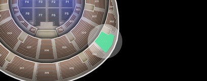 Seat view from Upper