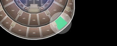 Seat view from Upper