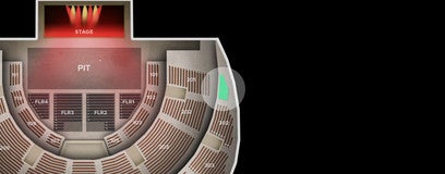 Seat view from Upper