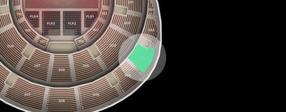 Seat view from Upper