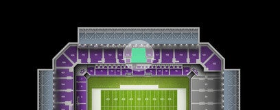 Seat view from Upper Sideline