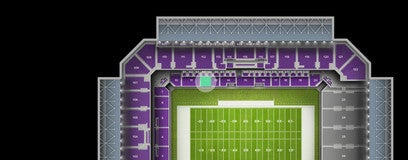 Seat view from Sideline