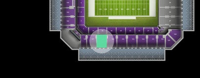 Seat view from Upper Sideline