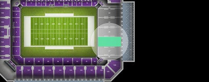 Seat view from Supporters Gen Adm