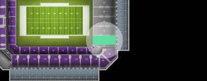 Seat view from Supporters Gen Adm